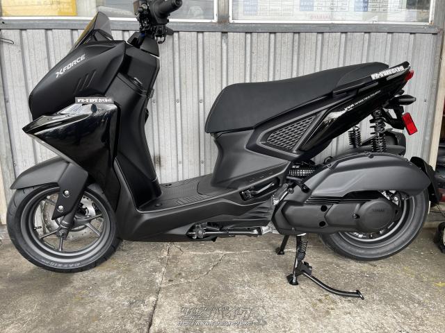 ヤマハ X FORCE・2022(R4)初度登録(届出)年・ブラック・155cc