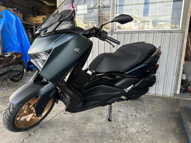 ヤマハ XMAX 2023年・マットダークグリーン・250cc・ガレージナカダ