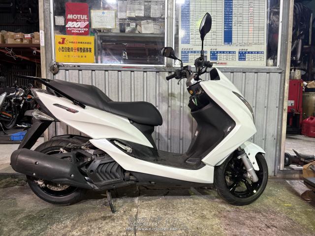 ヤマハ マジェスティS・白・155cc・ガレージナカダサイクル・34,651km