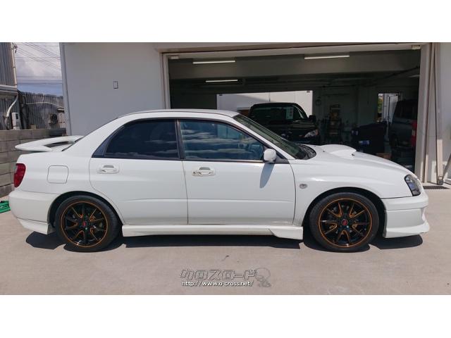 スバル インプレッサ WRX 5速マニュアル エアロ 社外マフラー モモステ