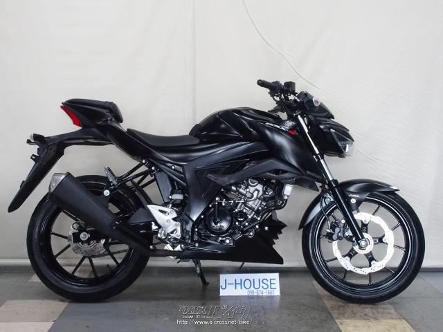 スズキ GSX-S125 ABS・2019(R1)初度登録(届出)年・黒つや消し・125cc