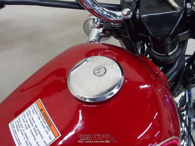 スズキ GN125・2018(H30)初度登録(届出)年・赤・125cc・J-House・397km
