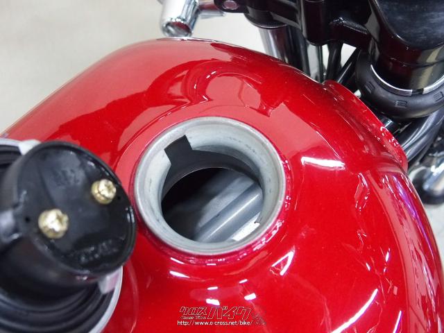 スズキ GN125・2018(H30)初度登録(届出)年・赤・125cc・J-House・397km