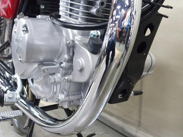 スズキ GN125・2018(H30)初度登録(届出)年・赤・125cc・J-House・397km