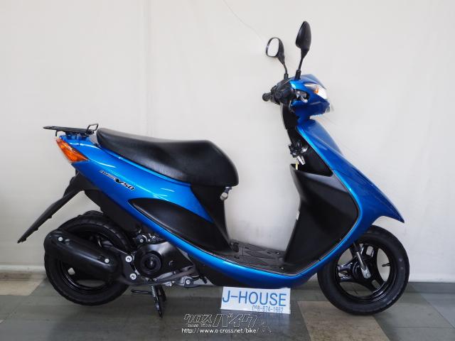 スズキ アドレスV50・青・50cc・J-House・4,006km・保証付・6ヶ月
