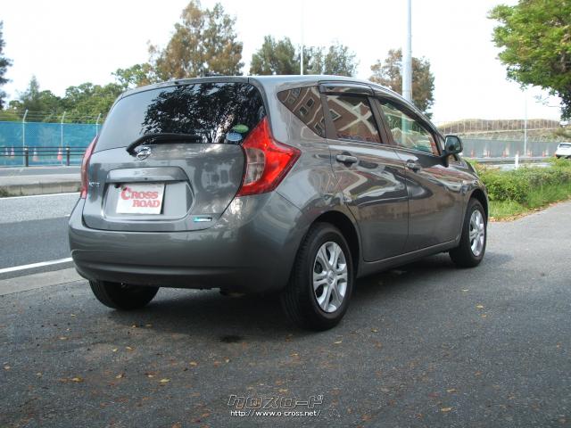日産ノート2013年式 日産 ノート X・2013(H25)年式・ガンメタリック・1200cc・ユーズドカー