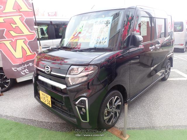 ダイハツ タント カスタムX・2021(R3)年式・クロ・660cc・オート