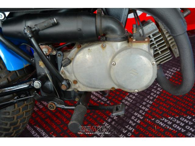 スズキ バンバン90 純正空気入れ付 セミレストア・ライトブルー・90cc