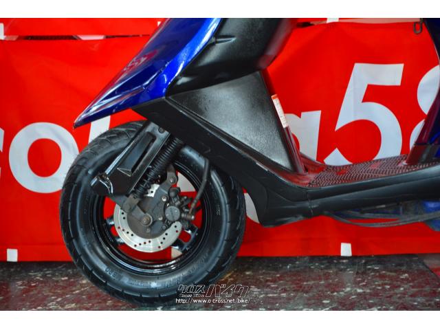 スズキ アドレスV100 CE13A・ブルー・100cc・スクーターキング58