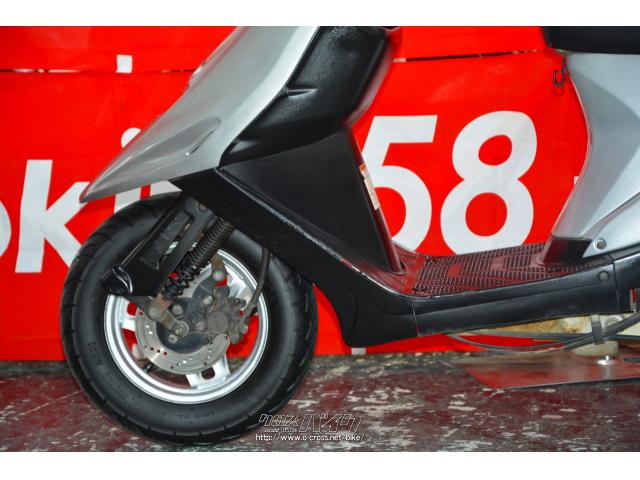 スズキ アドレスV100 交番仕様 本物黒バイ・シルバー・100cc