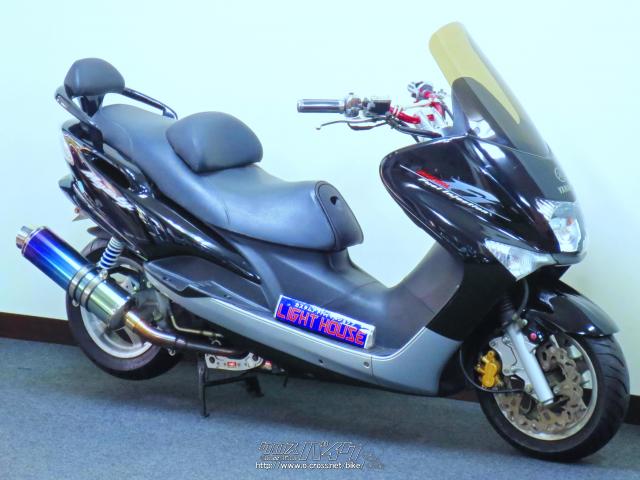 ヤマハ マジェスティ125 FI○バーハンドル カスタム○チタンマフラー 