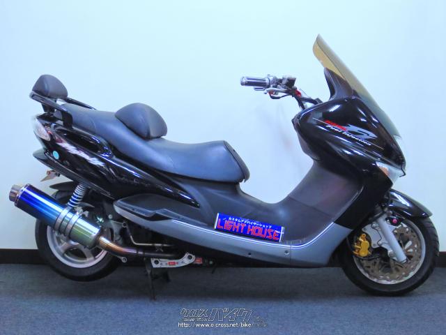 ヤマハ マジェスティ125 FI○バーハンドル カスタム○チタンマフラー