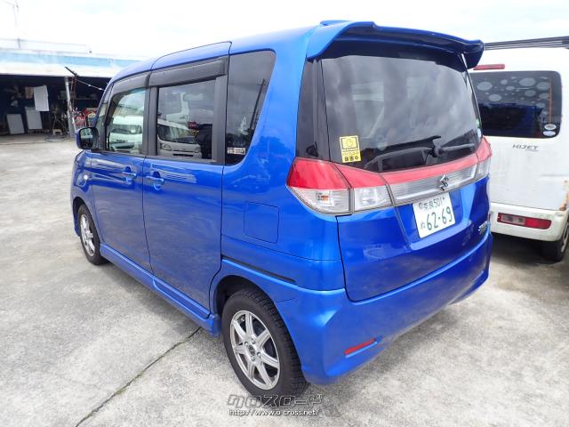 スズキ ソリオ X-DJE RBS2・2014(H26)年式・青・1200cc・屋富祖自動車