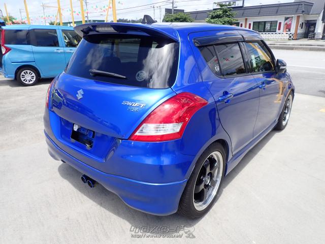 スズキ スイフト RS・2016(H28)年式・青・1200cc・屋富祖自動車・8万km