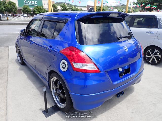 スズキ スイフト RS・2016(H28)年式・青・1200cc・屋富祖自動車・8万km