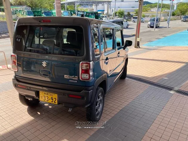 自社に板金工場も構えてますのでお車の傷や凹みに関しましても、弊社の腕の利く職人さんたちが対応いたします!! スズキ ハスラー