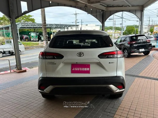 事故車は絶対売りません!!いつも元気ハツラツ社長と陽気な専務を筆頭にクルマに関するサービスは全てお受け致します! トヨタ カローラクロス