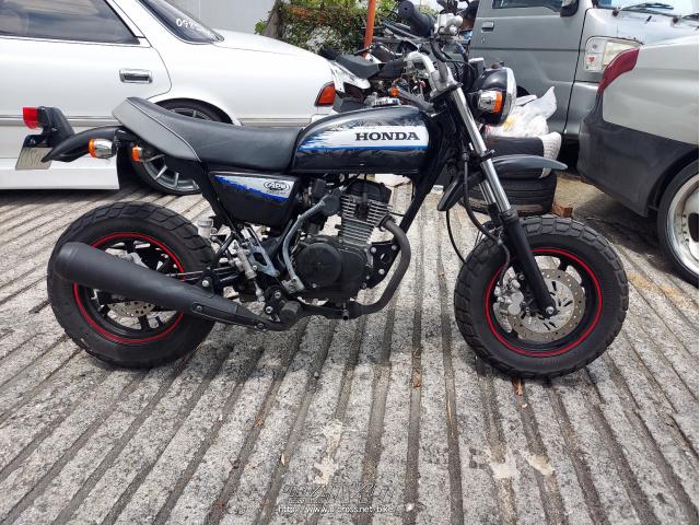 ホンダ エイプ50 タイプD カスタム多数 走行17600km 自賠責R9年7月まで ホンダ エイプ50 カスタム仕様 - 仙台の原付バイク専門店 モトストック
