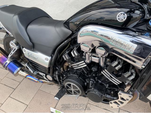 ヤマハ V-MAX 1200・2001(H13)初度登録(届出)年・黒・1200cc・グリット ヤマハ V-MAX 1200・2001(H13)初度登録(届出)年・黒・1200cc・グリット