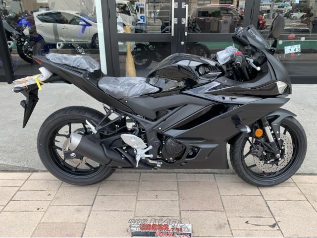 ヤマハ YZF-R3 ABS・2021(R3)初度登録(届出)年・黒・320cc・グリット