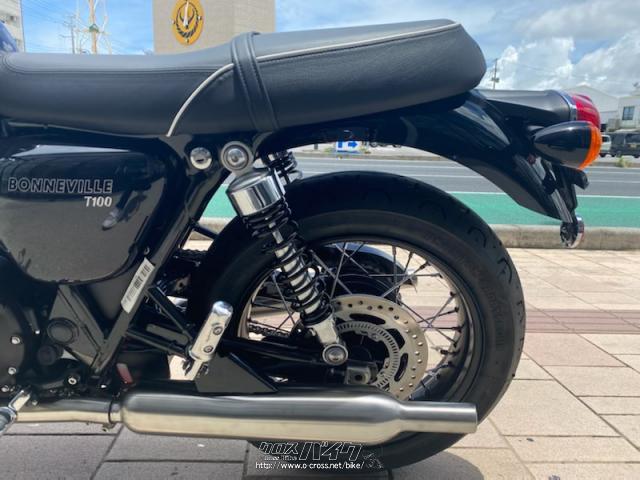 トライアンフボンネビルt１００新車外し黒シート トライアンフ ボンネビル(Bonneville) T100&T120|Bonneville