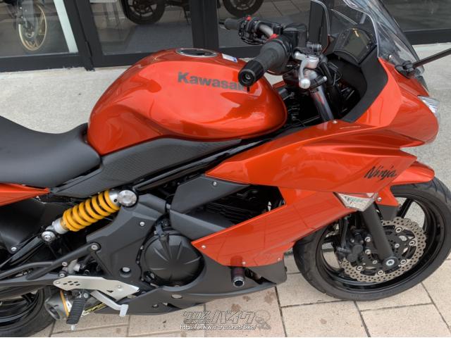 カワサキ ニンジャ R・2011(H23)初度登録(届出)年・オレンジ・650cc