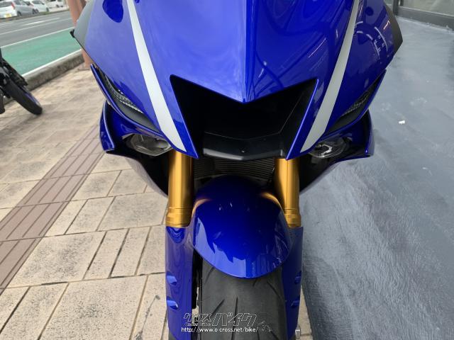 ヤマハ YZF-R6 600・2017(H29)初度登録(届出)年・青・600cc・グリット