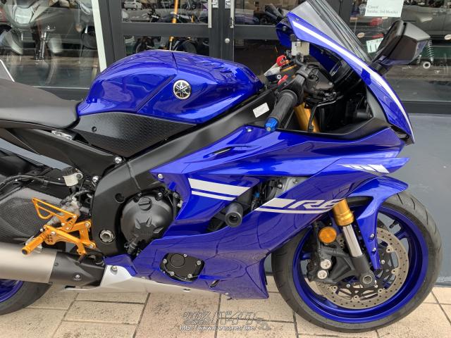 ヤマハ YZF-R6 600・2017(H29)初度登録(届出)年・青・600cc・グリット
