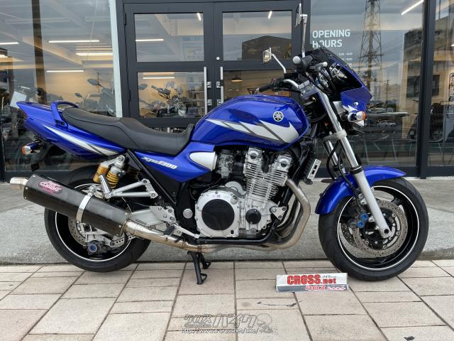 ヤマハ XJR1300・2017(H29)初度登録(届出)年・青・1300cc・グリット