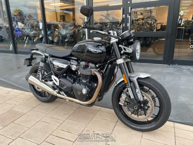 トライアンフ スピードツイン・2022(R4)初度登録(届出)年・黒・1200cc