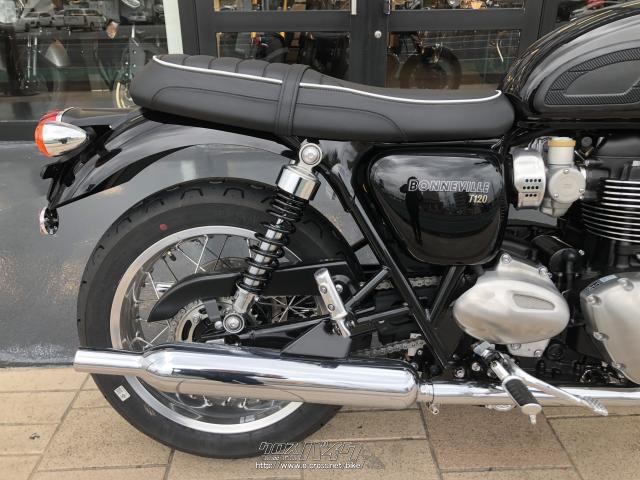 トライアンフ ボンネビル T120・2022(R4)初度登録(届出)年・ジェツト