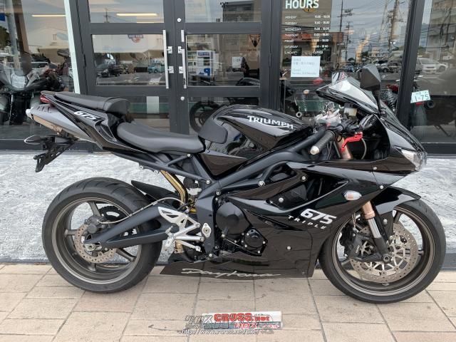 トライアンフ デイトナ 675・黒・675cc・グリット・13,459km (2022年06