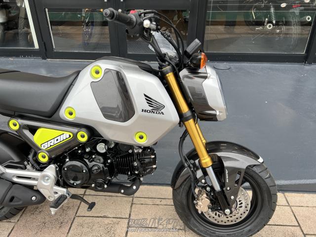 ホンダ グロム 125・2022(R4)初度登録(届出)年・シルバー・125cc