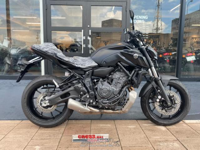 ヤマハ MT-07 700 ABS・2022(R4)初度登録(届出)年・黒・700cc
