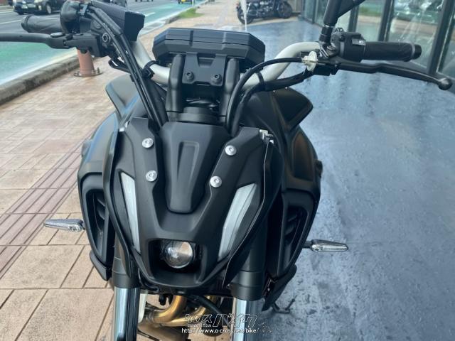 ヤマハ MT-07 700 ABS・2022(R4)初度登録(届出)年・黒・700cc