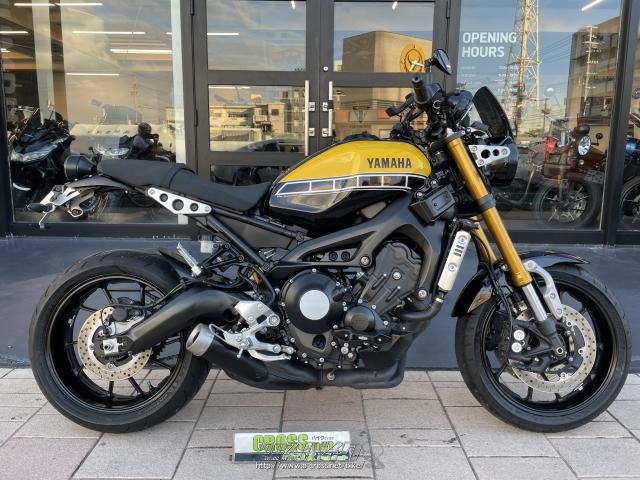 ヤマハ XSR900 850・2017(H29)初度登録(届出)年・イエロー・850cc