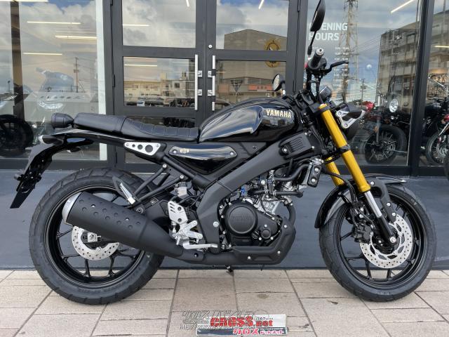 ヤマハ XSR125・2023(R5)初度登録(届出)年・ブラック・125cc・グリット