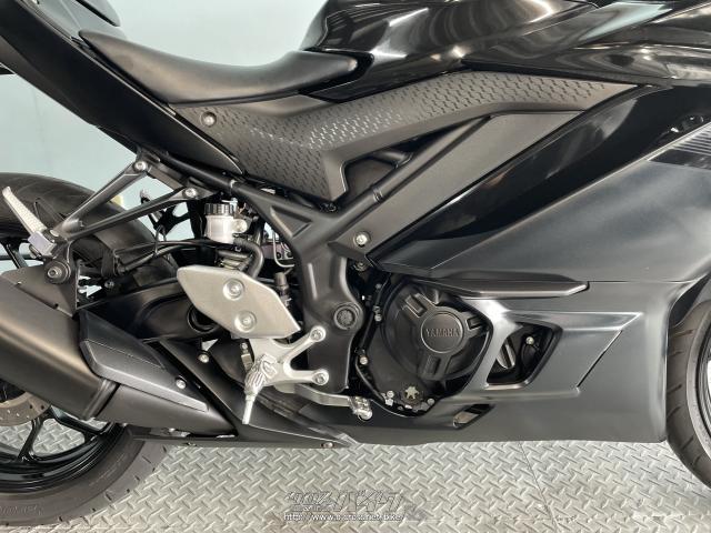ヤマハ YZF-R3 ABS・2023(R5)初度登録(届出)年・マッドブラック・320cc