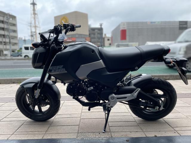 ホンダ グロム 125・マッドブラック・125cc・グリット・保証付・24ヶ月