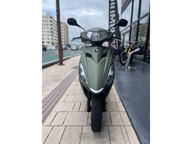 ヤマハ アクシスZ 125・2023(R5)初度登録(届出)年・マッドグリーン