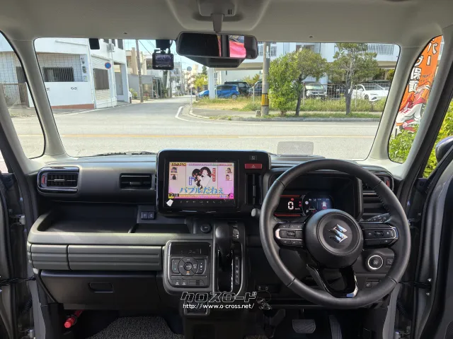 スズキ スペーシア ハイブリッドXZ☆全方位モニター9インチナビ☆両側
