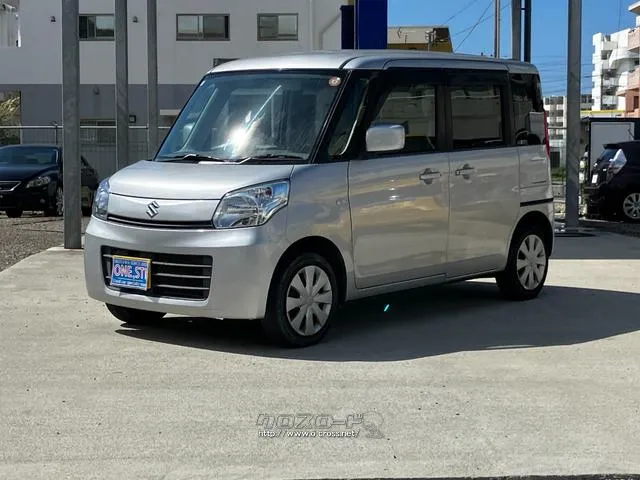 素敵なカーライフを!オススメの1台! Bluetooth 衝突安全ボディ エアコン パワーステアリング スズキ スペーシア