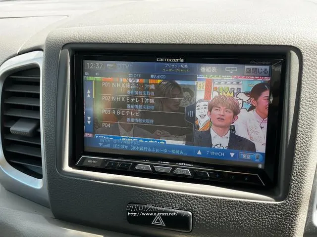 TV付きの車となっております。送迎時の待ち時間などとてもお役に立ちます。 スズキ スペーシア