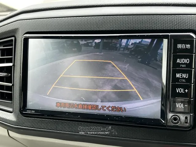 【 バックカメラ 】駐車の時に見えずらい後方がモニターで確認できます。駐車の苦手な方でも、スーパーやコンビニの駐車場でも後方、枠線を確認しながら駐車できます。バック時の衝突防止に役立ちます! トヨタ ピクシスエポック