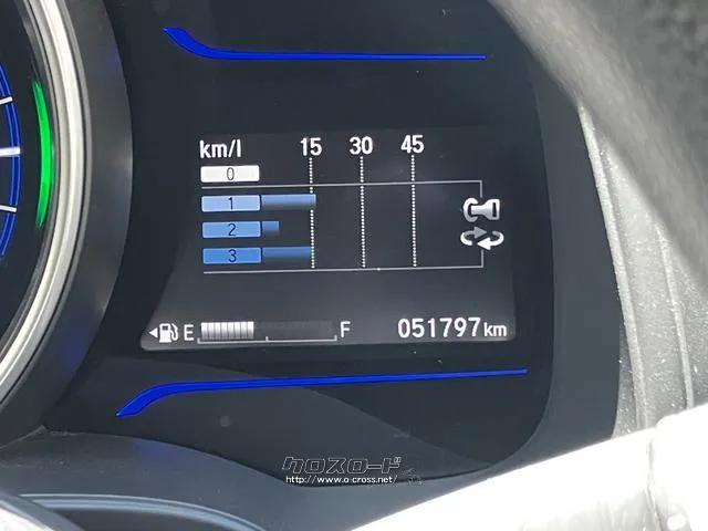登録時の走行距離も表示しております。車選びの一つのポイントなので、しっかりチェック♪ ホンダ フィット
