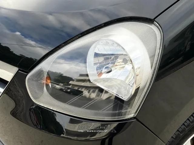 ヘッドライトのガラスコーティング済み。実際にヘッドライトの輝きを実車でご確認ください。 ダイハツ ミライース