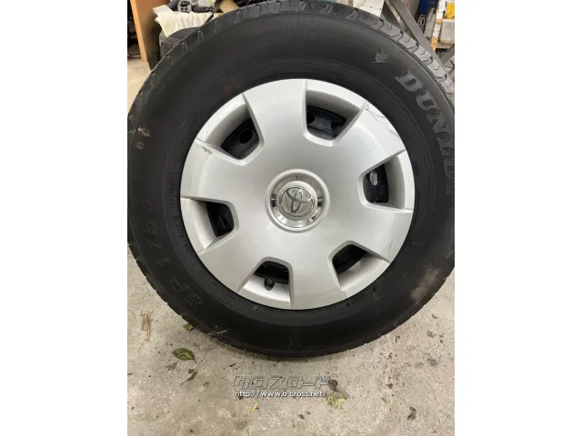 タイヤ・195/80R15 DUNLOP 4本 ・2万円・Laule'a・○8分山 ○195/80R15