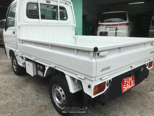 千葉県【145R12】6pr【スバル純正4本】白塗装※1本パンク※サンバー軽トラ スバル サンバートラック・2000(H12)年式・ホワイト・660cc・仲松