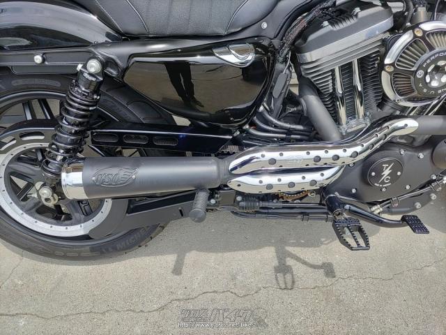 ローランドサンズデザイン(RSD)製2in1マフラー*(純正マフラー有り) ハーレーダビッドソン スポーツスターXL1200