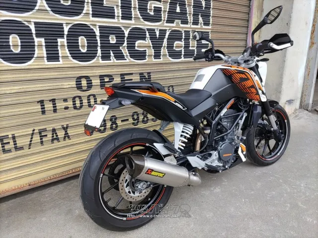 KTM デューク200 KTM 200 デューク KTM DUKE200・200cc・HOOLIGAN MOTORCYCLE・2,590km